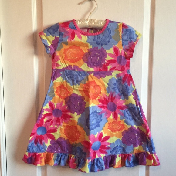 Hanna Andersson Other - Hanna Andersson floral cotton dress   Size 100 (3)